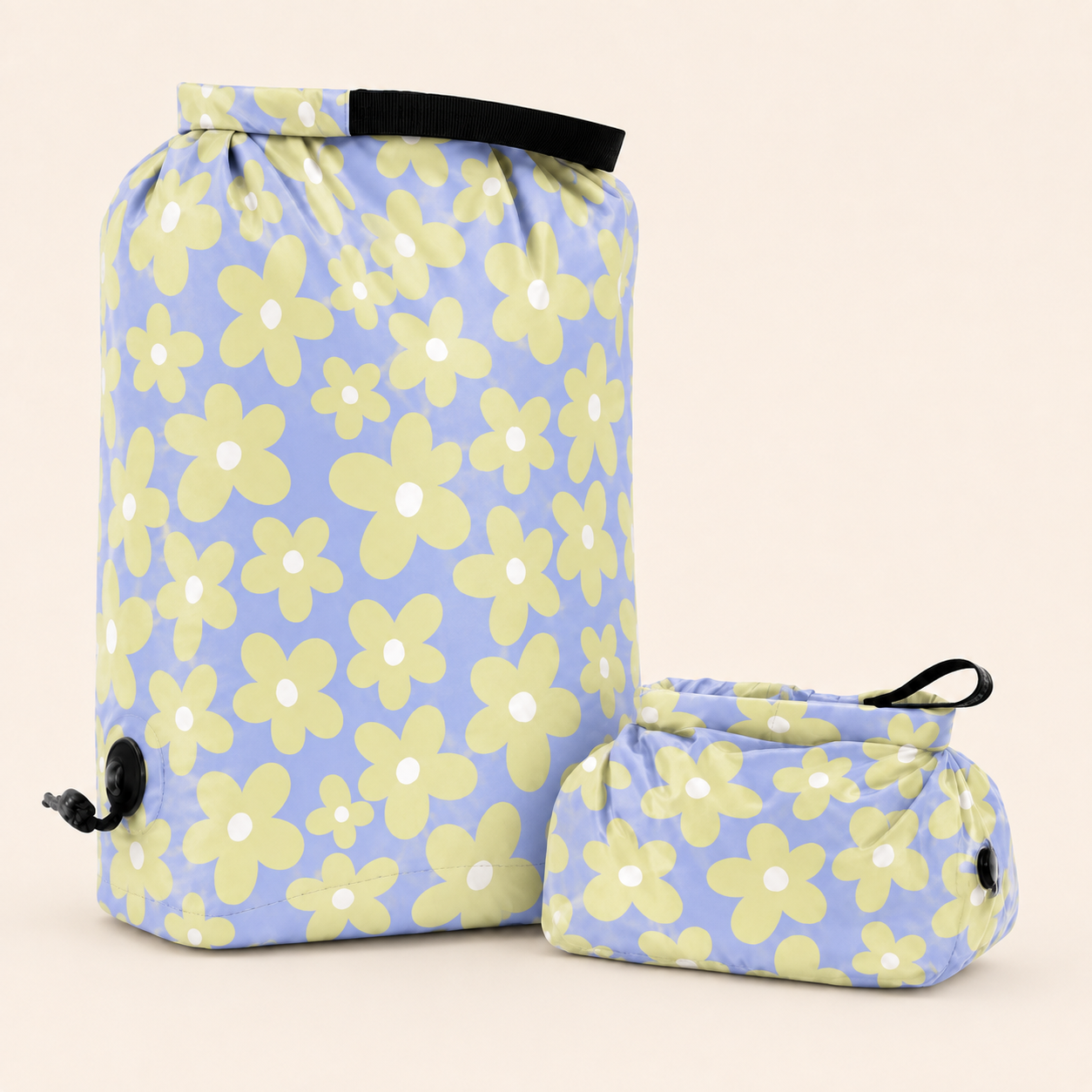ScandiHome OEM-2354 Blue Daisies compression packing bag