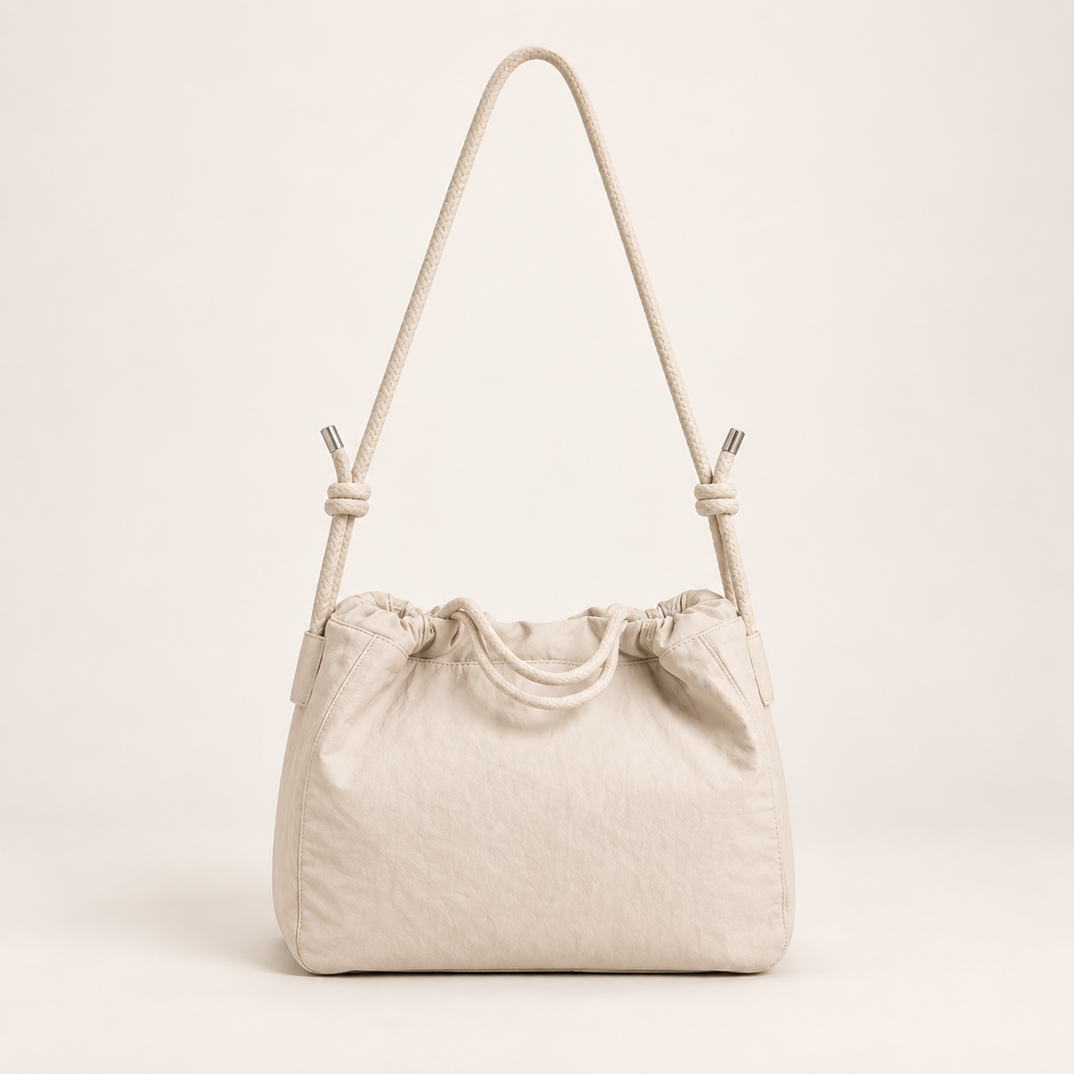 Scandihome Drawstring Rope-Strap Shoulder Bag
