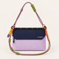 Scandihome Flip Flap RFID Crossbody Bag – Lightweight Travel Shoulder Bag with Adjustable Rope Strap