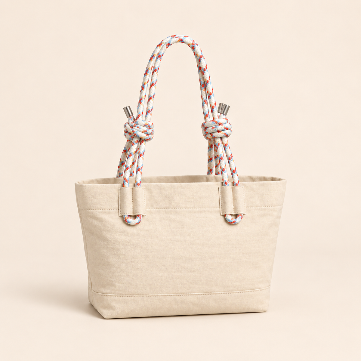 Scandihome Lightweight Knot-Handle Mini Tote Bag