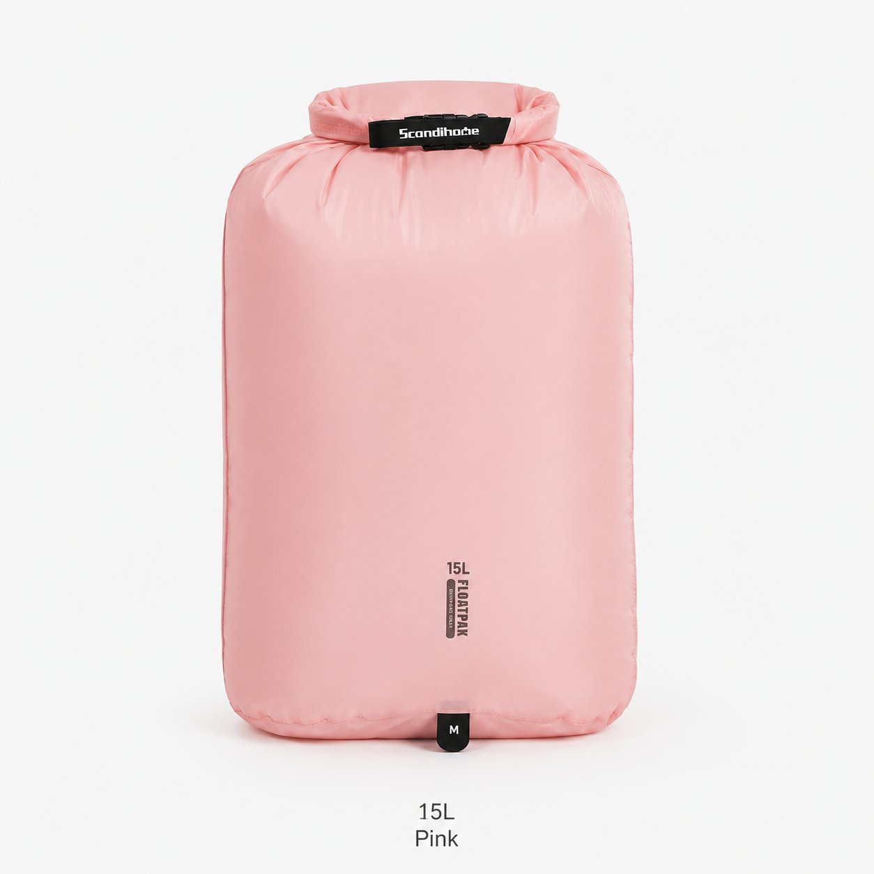 ScandiHome SH-2515 FLOATPAK waterproof dry bag in Coral Pink, 15L
