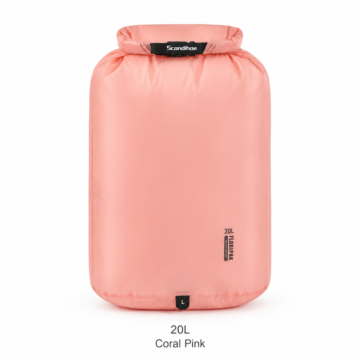ScandiHome SH-2515 FLOATPAK waterproof dry bag in Coral Pink, 20L