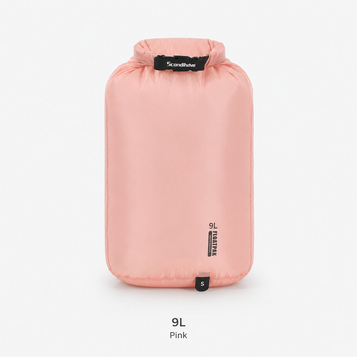 ScandiHome SH-2515 FLOATPAK waterproof dry bag in Coral Pink, 9L