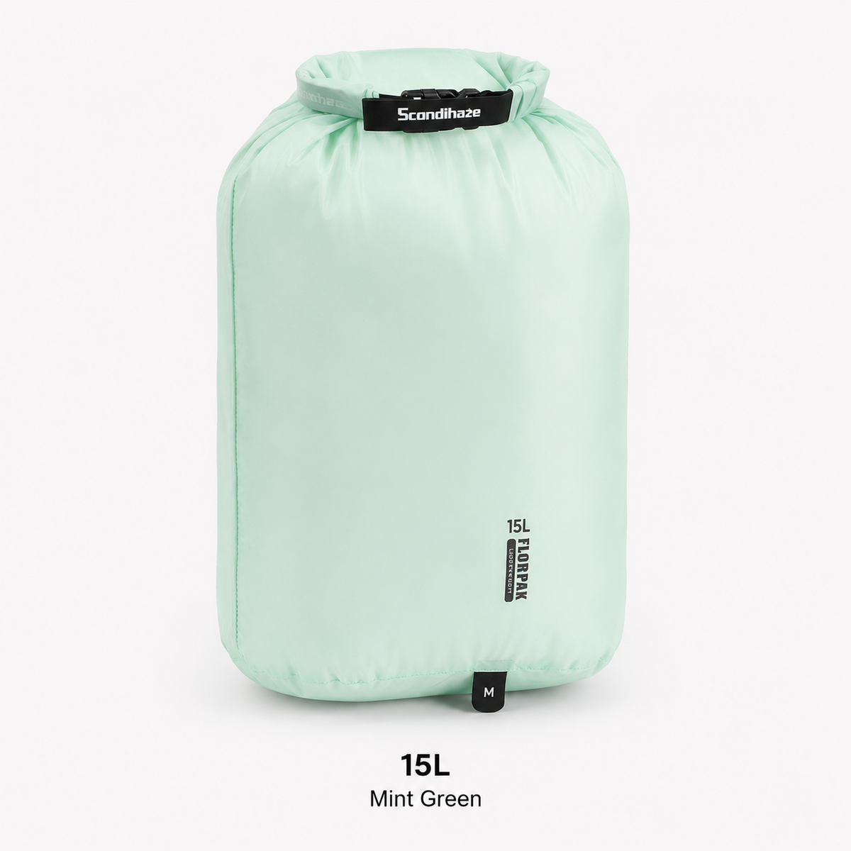 ScandiHome SH-2515 FLOATPAK waterproof dry bag in Mint Green, 15L