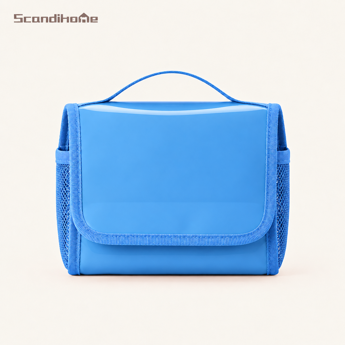 ScandiHome PT-2325 hanging toiletry bag in blue