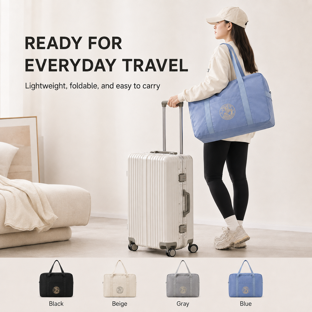 ScandiHome foldable duffel bag for everyday travel