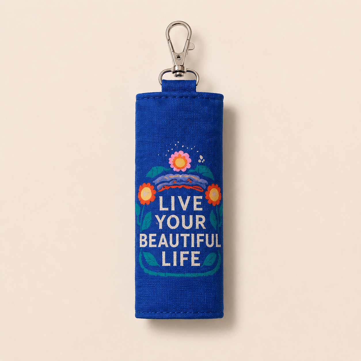 Scandihome PT-2601 outdoor sitting mat in Navy Beautiful Life pattern