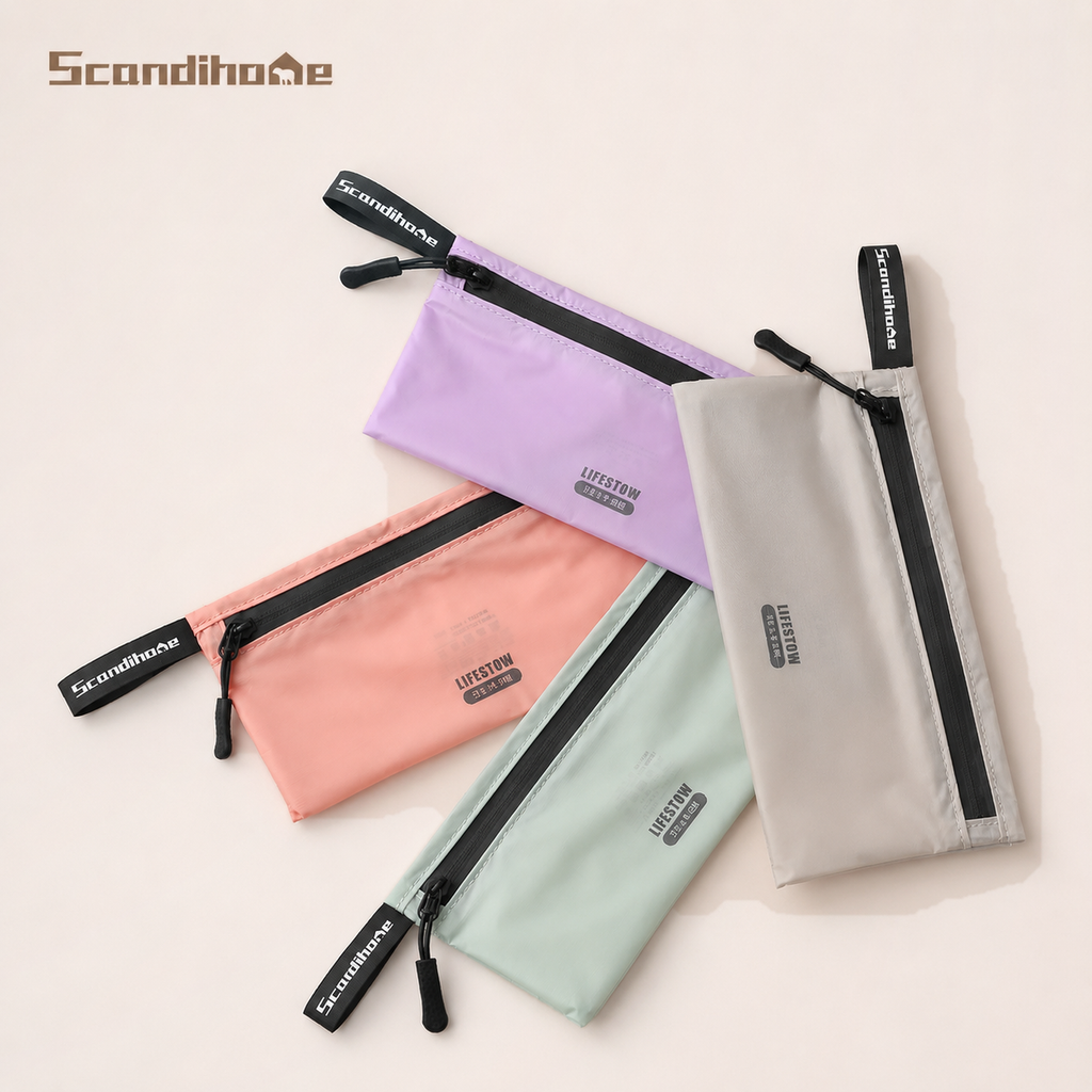ScandiHome SH-2514 LITESTOW zipper travel organizer bag set in four colors