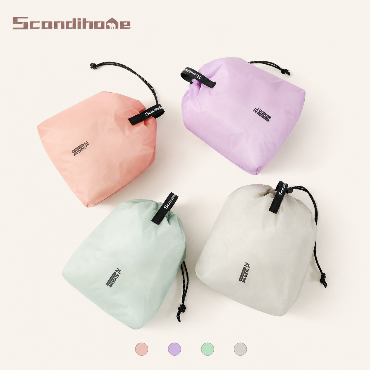 ScandiHome FLEXDRAW drawstring storage bag collection
