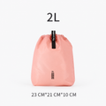 ScandiHome FLEXDRAW drawstring storage bag in Coral Pink, 2L
