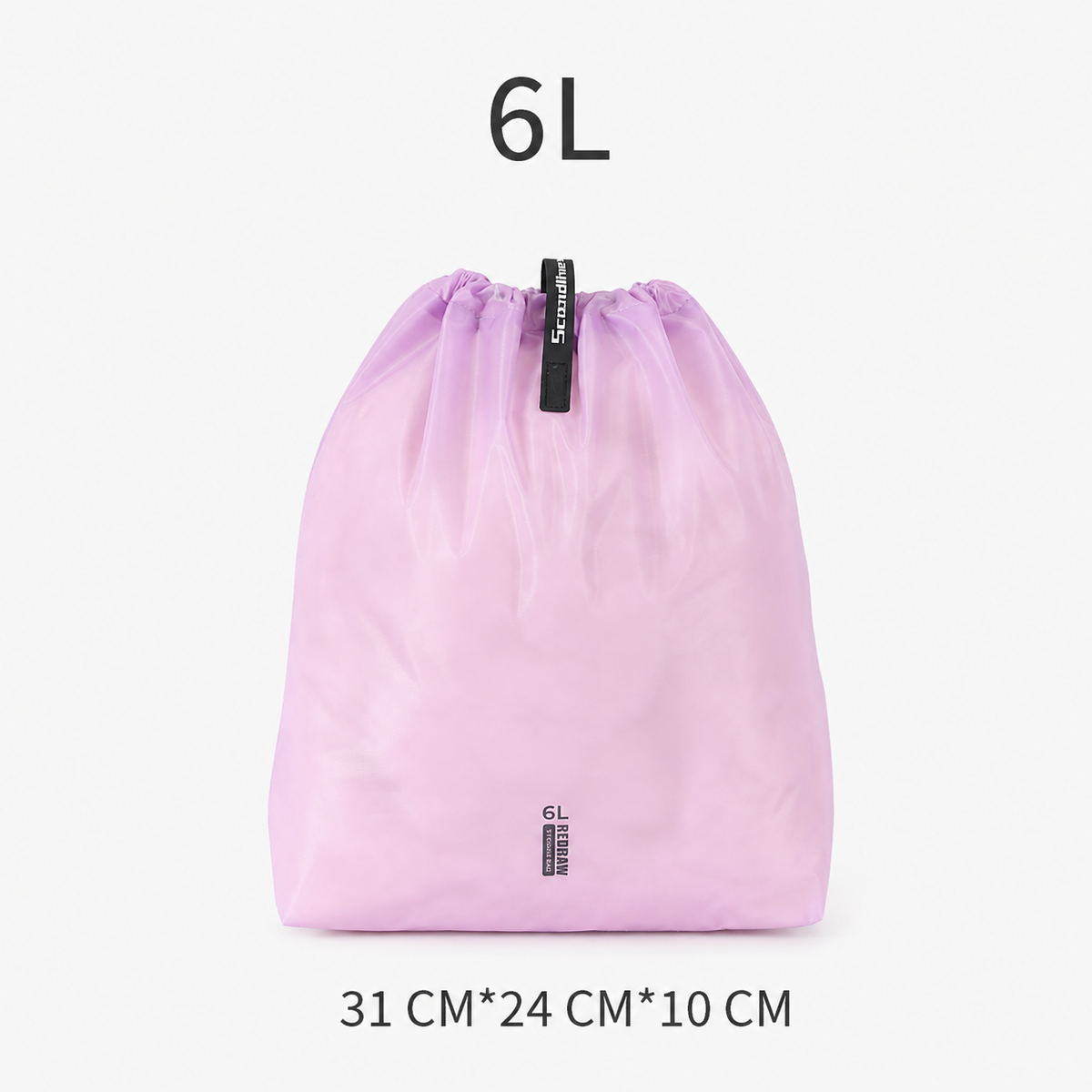 ScandiHome FLEXDRAW drawstring storage bag in Lavender Purple, 6L