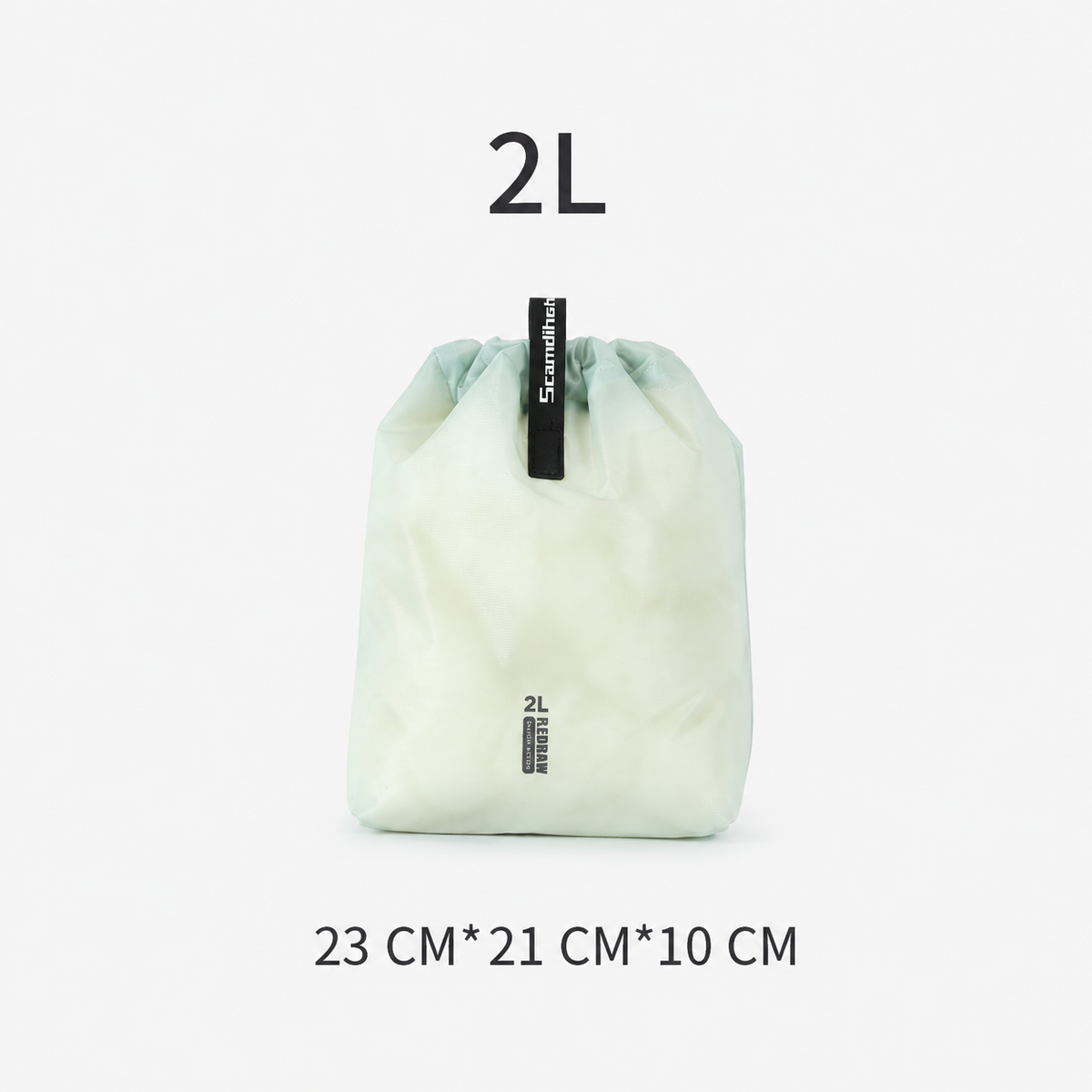 ScandiHome FLEXDRAW drawstring storage bag in Sage Green, 2L