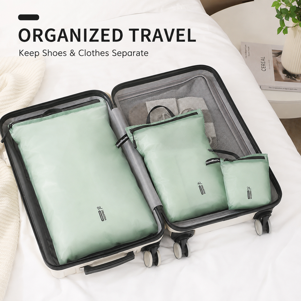 SH-2517 bags for organized suitcase packing