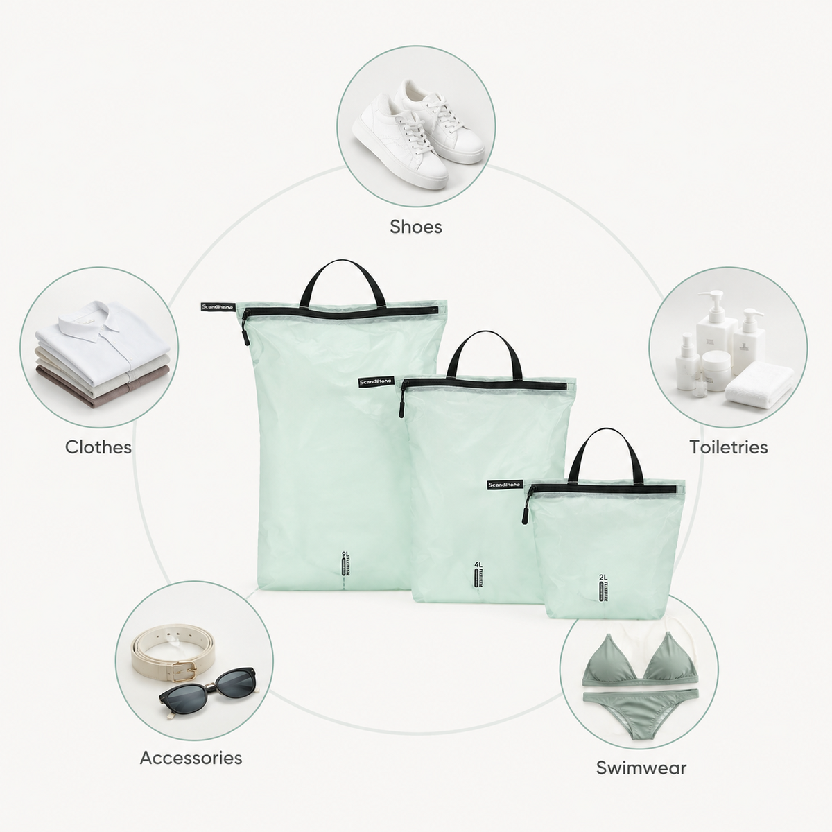 SH-2517 storage bag use cases for travel and daily organization