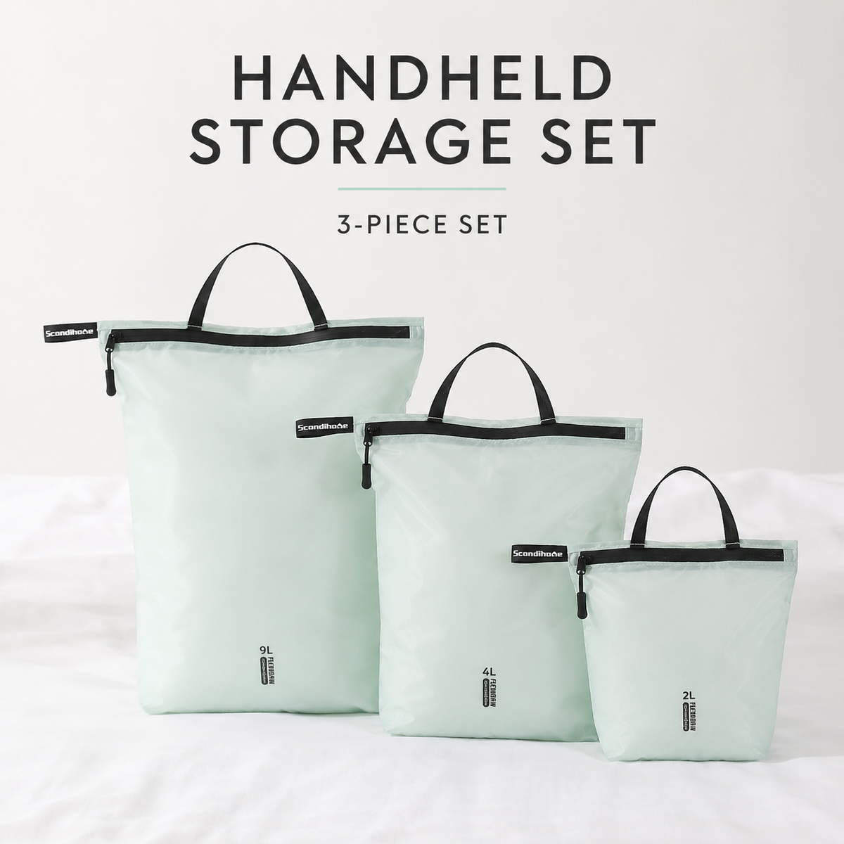 SH-2517 three-piece travel organizer bag set
