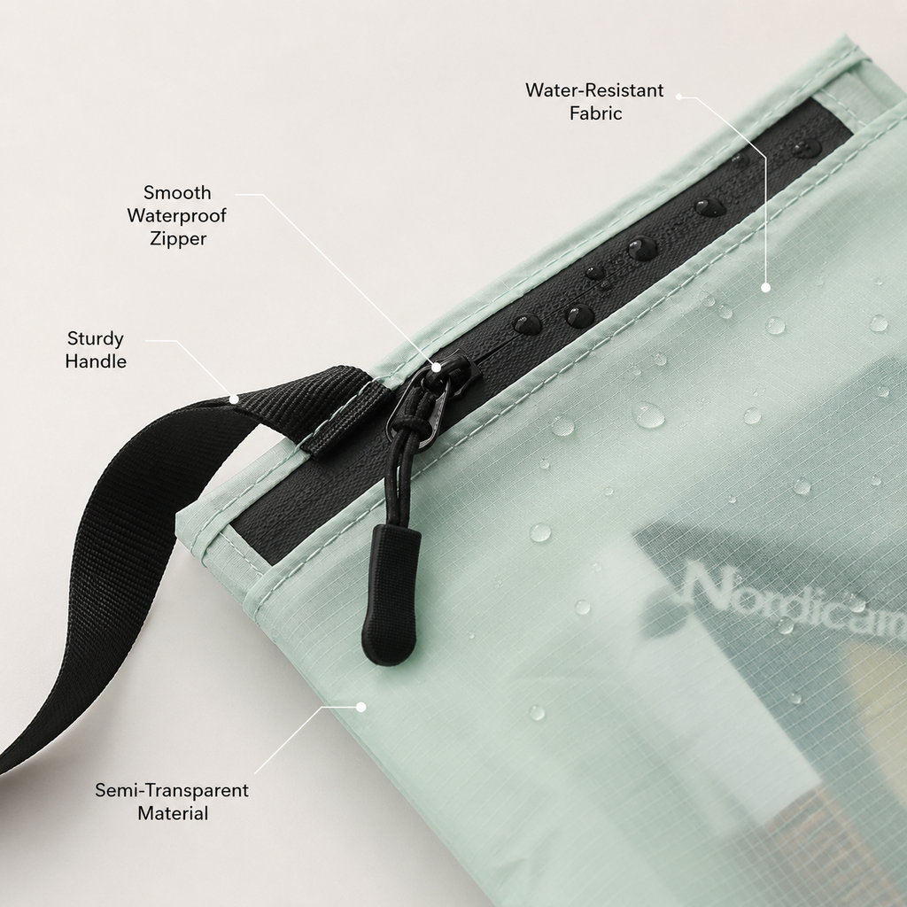 SH-2517 transparent mesh bag product details