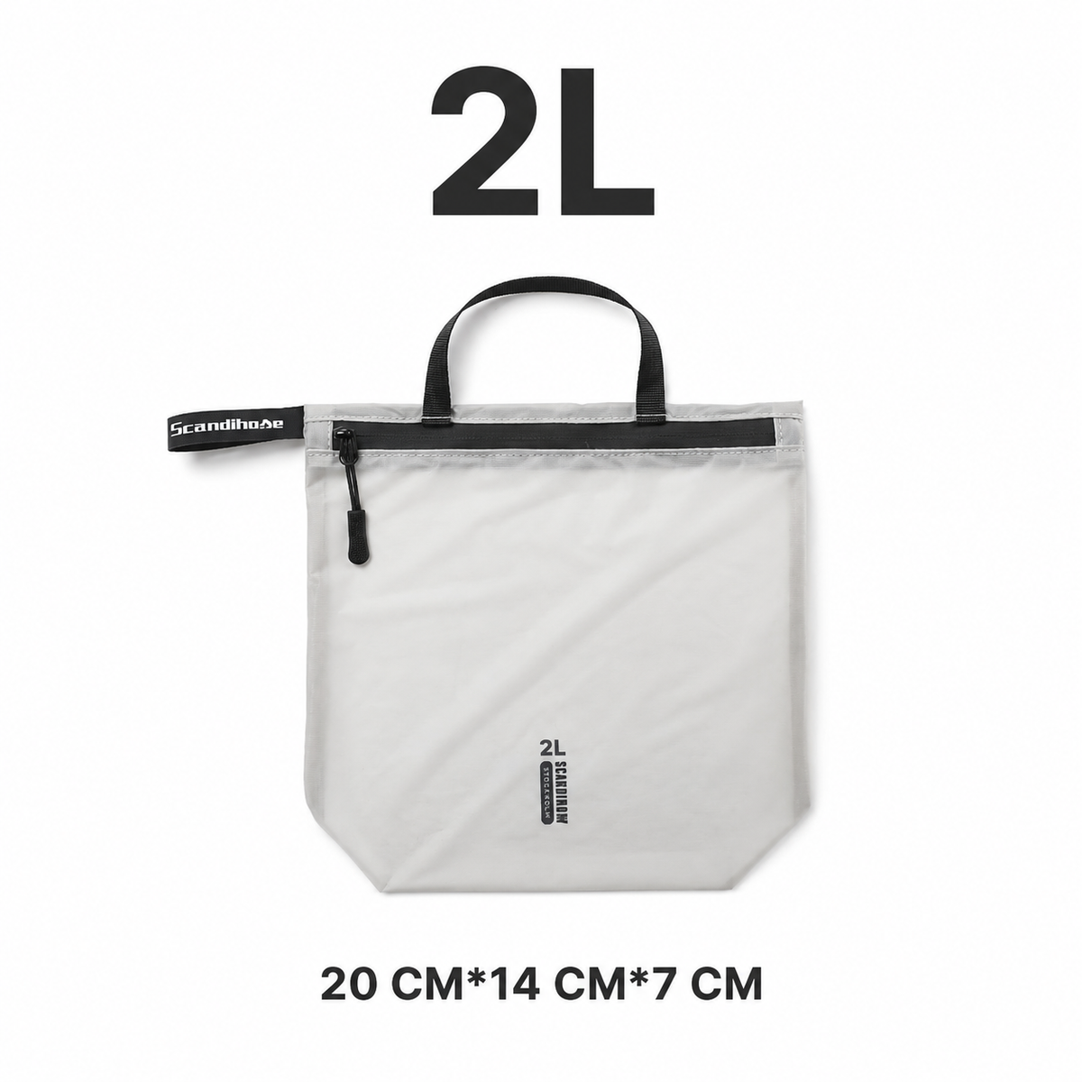 ScandiHome SH-2517 travel organizer bag in Light Gray, 2L