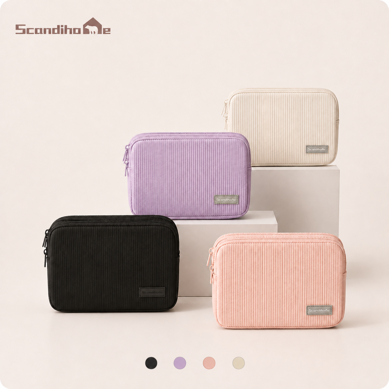 ScandiHome SH-2519 Travel Makeup Organizer color collection hero image
