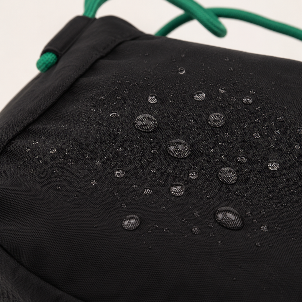 Water-repellent exterior fabric detail of the Scandihome SH-2604 shoulder bag