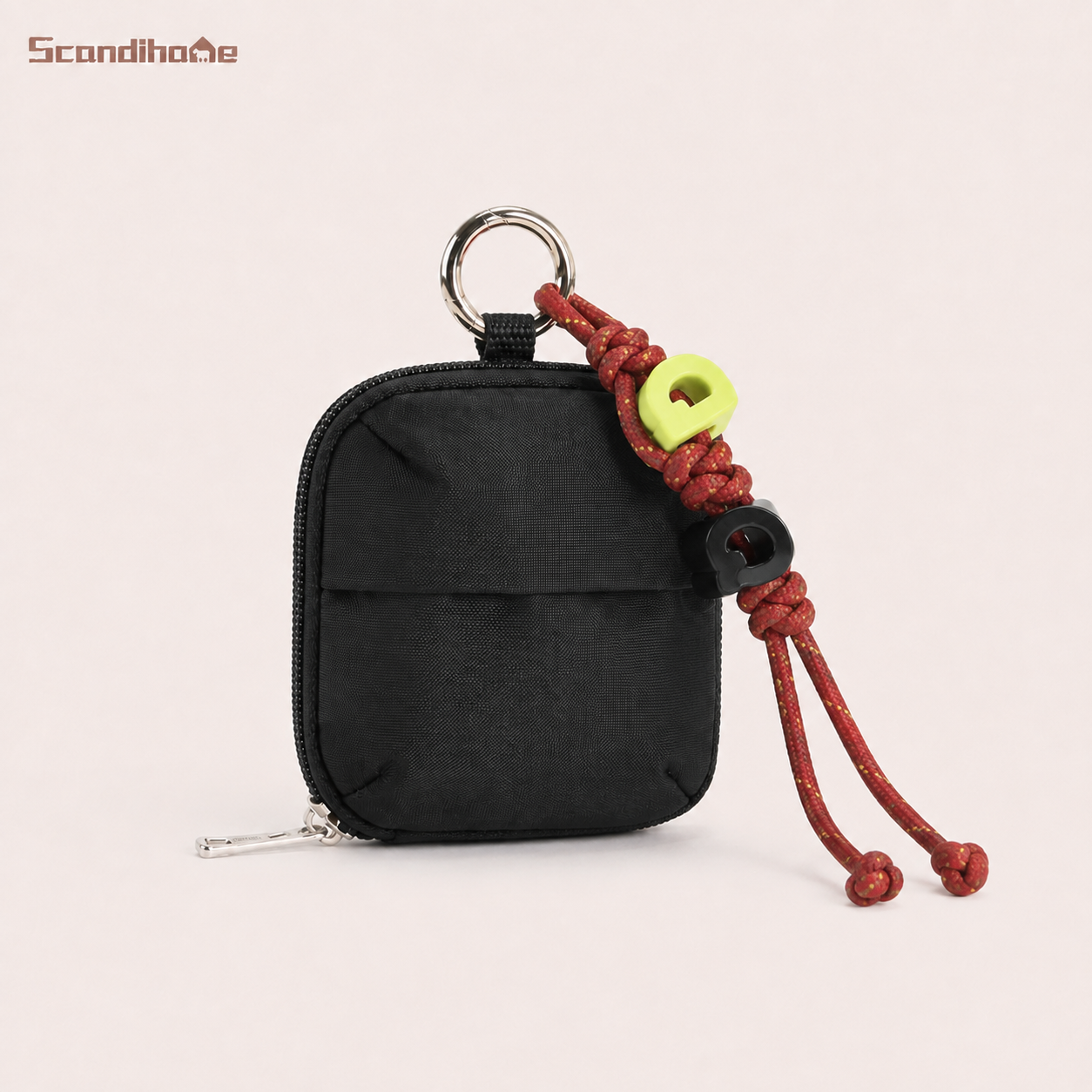 ScandiHome SH-2607 Mini Clip-On Organizer Pouch in Black