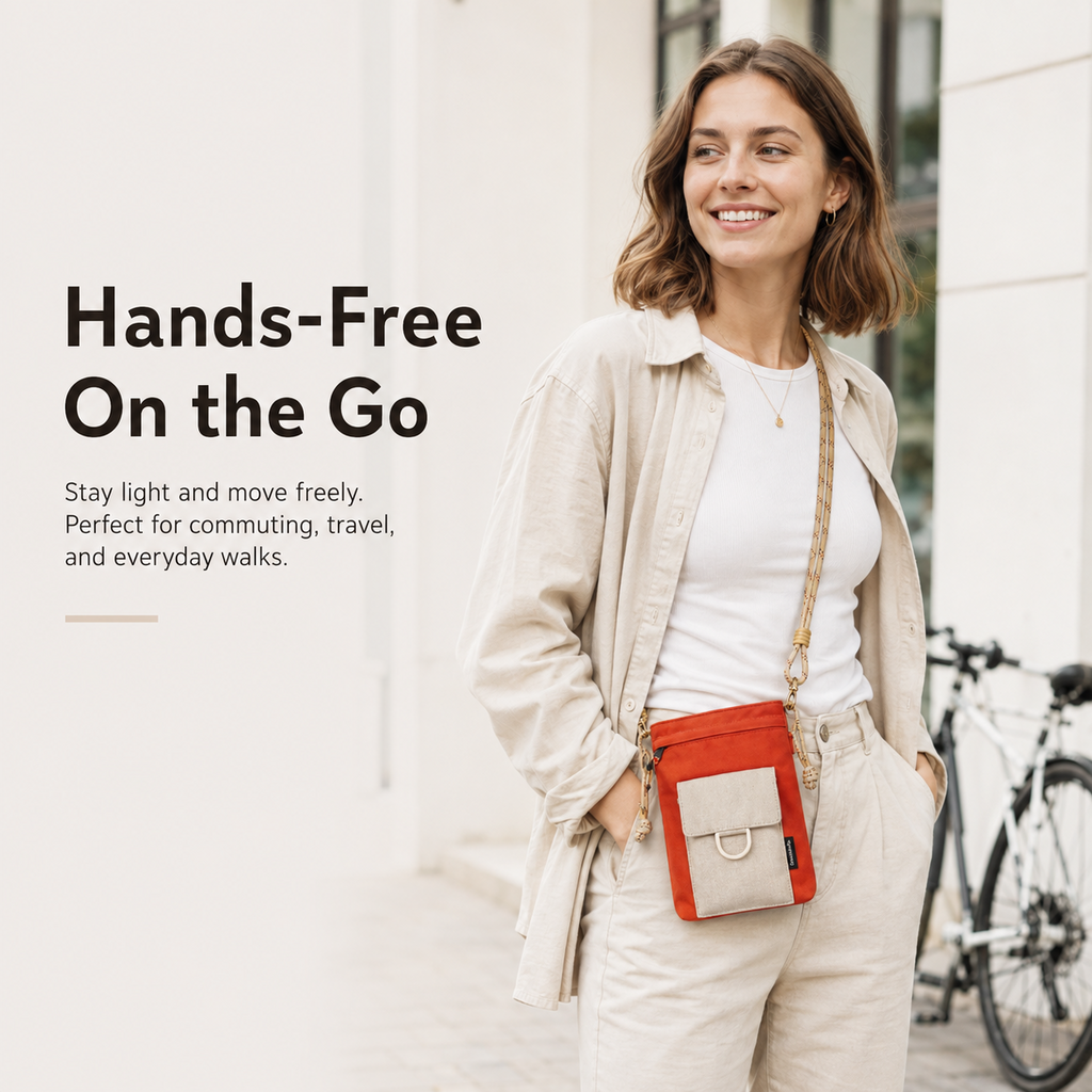 ScandiHome SH-2608 hands-free crossbody carry