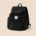 Black ScandiHome SH-2501 drawstring backpack