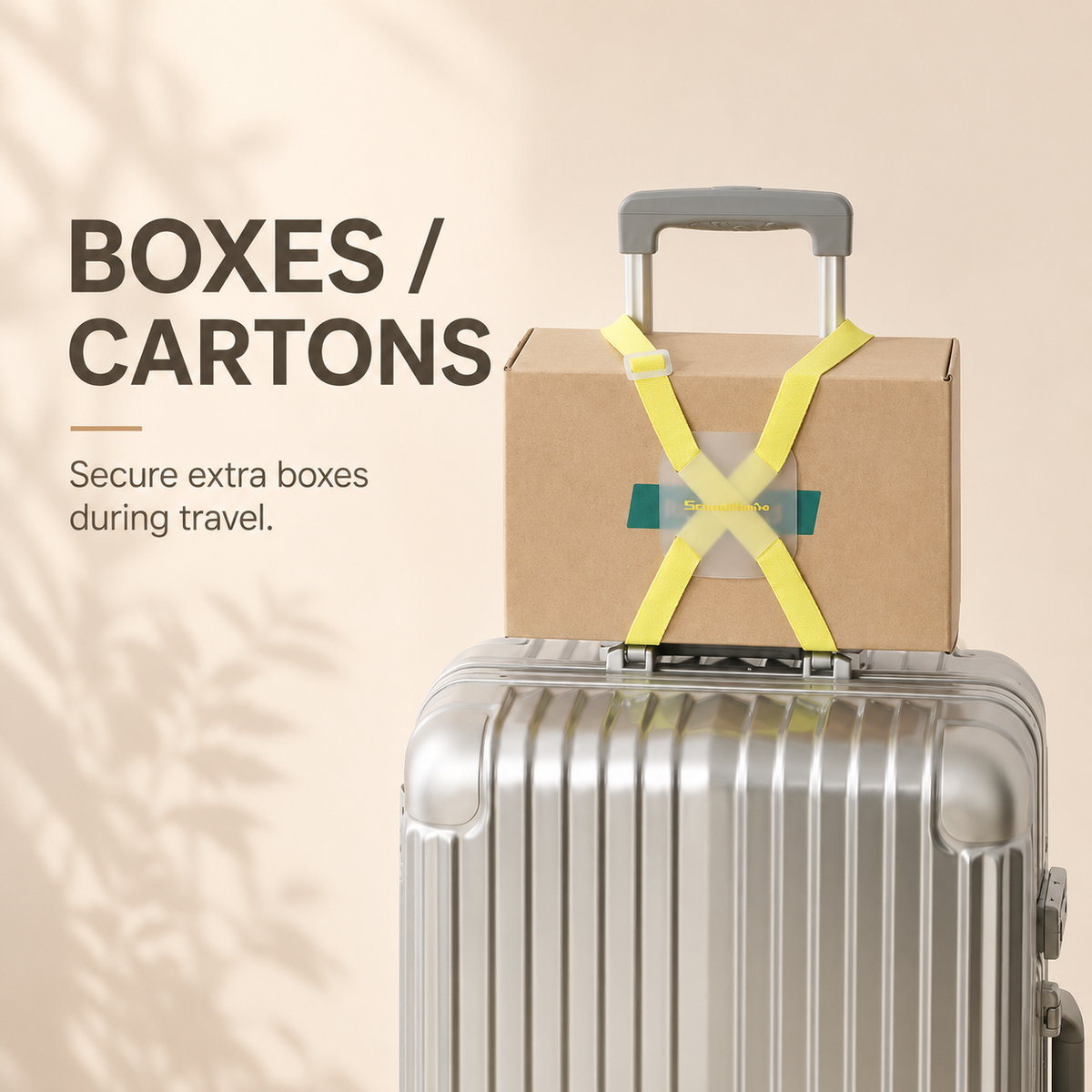 ScandiHome elastic travel strap for boxes and cartons